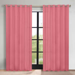 Blackout Window Curtains Classic Modern Room Darkening Set of 2