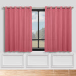Blackout Window Curtains Classic Modern Room Darkening Set of 2