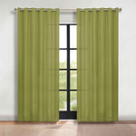 Blackout Window Curtains Classic Modern Room Darkening Set of 2