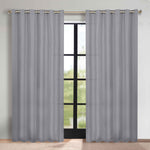 Blackout Window Curtains Classic Modern Room Darkening Set of 2