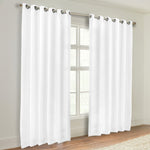 Blackout Window Curtains Classic Modern Room Darkening Set of 2