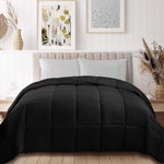 Classic Microfiber Down Alternative Comforter Reversible Medium Weight