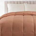 Classic Microfiber Down Alternative Comforter Reversible Medium Weight