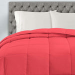 Classic Microfiber Down Alternative Comforter Reversible Medium Weight