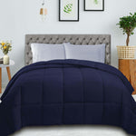 Classic Microfiber Down Alternative Comforter Reversible Medium Weight