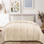 Classic Microfiber Down Alternative Comforter Reversible Medium Weight