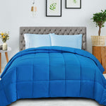 Classic Microfiber Down Alternative Comforter Reversible Medium Weight