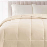 Classic Microfiber Down Alternative Comforter Reversible Medium Weight