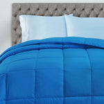 Classic Microfiber Down Alternative Comforter Reversible Medium Weight