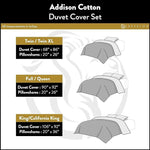 100% Cotton Nautical Stripe Duvet Cover Set