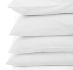 White Cotton Pillowcases Set of 12 Hotel Quality