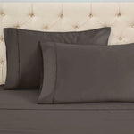 Superior Cotton Blend Solid Pillowcases, Set of 2