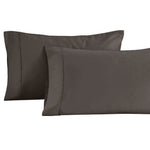 Superior Cotton Blend Solid Pillowcases, Set of 2