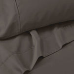 Superior Cotton Blend Solid Pillowcases, Set of 2