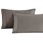 Superior Cotton Blend Solid Pillowcases, Set of 2