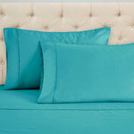 Superior Cotton Blend Solid Pillowcases, Set of 2