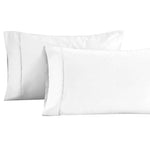 Superior Cotton Blend Solid Pillowcases, Set of 2