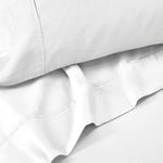 Superior Cotton Blend Solid Pillowcases, Set of 2