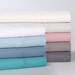Superior Cotton Blend Solid Pillowcases, Set of 2