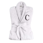 Cotton Embroidered Bathrobe Adults Unisex Bath Robe for Men and Women