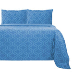 100% Cotton Flannel Trellis Pattern Duvet Cover Set