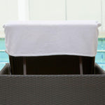 Superior Cotton Terry Monogrammed Patio Chaise Lounge Chair Cover