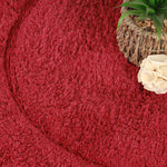 Superior Cotton Non Slip Oval 2 Piece Bath Rug Set
