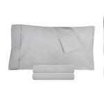 Superior Cotton Percale 300 Thread Count Solid 2 Piece Pillowcase Set