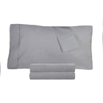 Superior Cotton Percale 300 Thread Count Solid 2 Piece Pillowcase Set