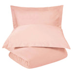 100% Cotton Percale Modern Traditional Duvet Cover Set