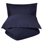 100% Cotton Percale Modern Traditional Duvet Cover Set