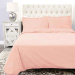 100% Cotton Percale Modern Traditional Duvet Cover Set