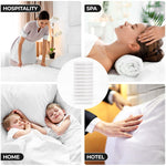 Superior Cotton Blend Percale Hotel Flat Bed Sheets