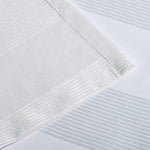 Dalisto Braided Rope Textured Grommet Sheer Curtain Set of 2