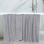 Superior Destin Cotton Blend Textured Ribbed Bath Sheets, Set of 2