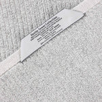 Superior Destin Cotton Blend Textured Ribbed Hand Towels, Set of 6