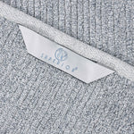 Superior Destin Cotton Blend Textured Ribbed Hand Towels, Set of 6