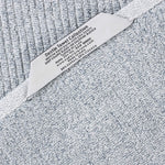 Superior Destin Cotton Blend Textured Ribbed Hand Towels, Set of 6