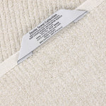 Superior Destin Cotton Blend Ribbed Face Towels Washcloths, Set of