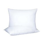 Superior Medium Density Down Alternative Solid Pillows, Set of 2 Or 4