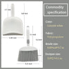 Broom Dustpan Brush Small Dust Pan : Small Dustpan and Brush Set Mini Broom and Dustpan Set Whisk Broom and Dustpan Set Small Broom and Dustpan Set for Desk, Table, Home, Kitchen Necessities (Gray)