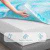 Mattress Topper, 2 Inch Gel Infused Memory Foam Mattress Topper, Full