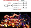 300 LED Christmas Lights Outdoor Waterproof, Multicolor Christmas Tree Lights Plug In, 8 Modes Twinkle Fairy String Lights for Indoor Xmas Wedding Party Garden Decoration