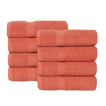 Superior Eco-Friendly Cotton 8 Piece Hand Towel Set
