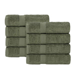 Superior Eco-Friendly Cotton 8 Piece Hand Towel Set