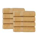 Superior Eco-Friendly Cotton 8 Piece Hand Towel Set