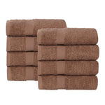 Superior Eco-Friendly Cotton 8 Piece Hand Towel Set