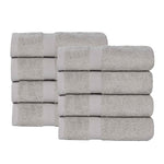 Superior Eco-Friendly Cotton 8 Piece Hand Towel Set