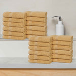 Cotton Face Towel Set 24-Piece - Franklin