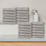 Cotton Face Towel Set 24-Piece - Franklin